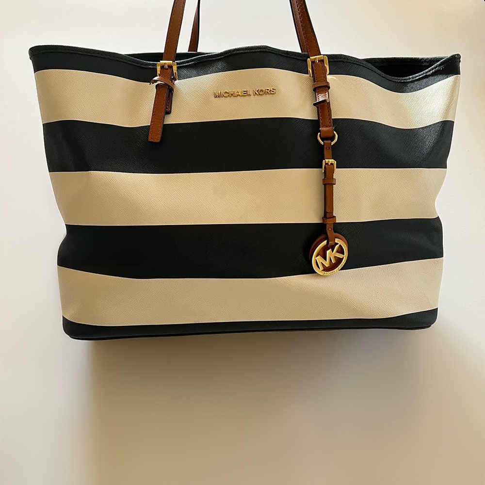 MICHAEL Michael Kors Jet Set Travel Stripe Tote Bag